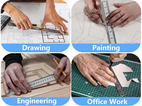 metal ruler steel ruler metal ruler 12+ inch ruler set metal rulers metal ruler 12 inch