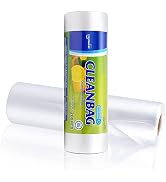 CLEANWRAP Food Storage Roll Bags (6.69 * 9.84-200 PCS) | Food Plastic Bags, Mini Plastic Bags, Pl...