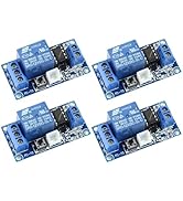 4-Pack SPST Bistable Relay Module 12VDC with Latching Control for Industrial Automation Circuits?