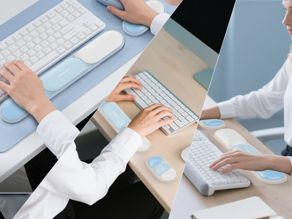 Silicone Gel Wrist Rest for Computer Keyboard