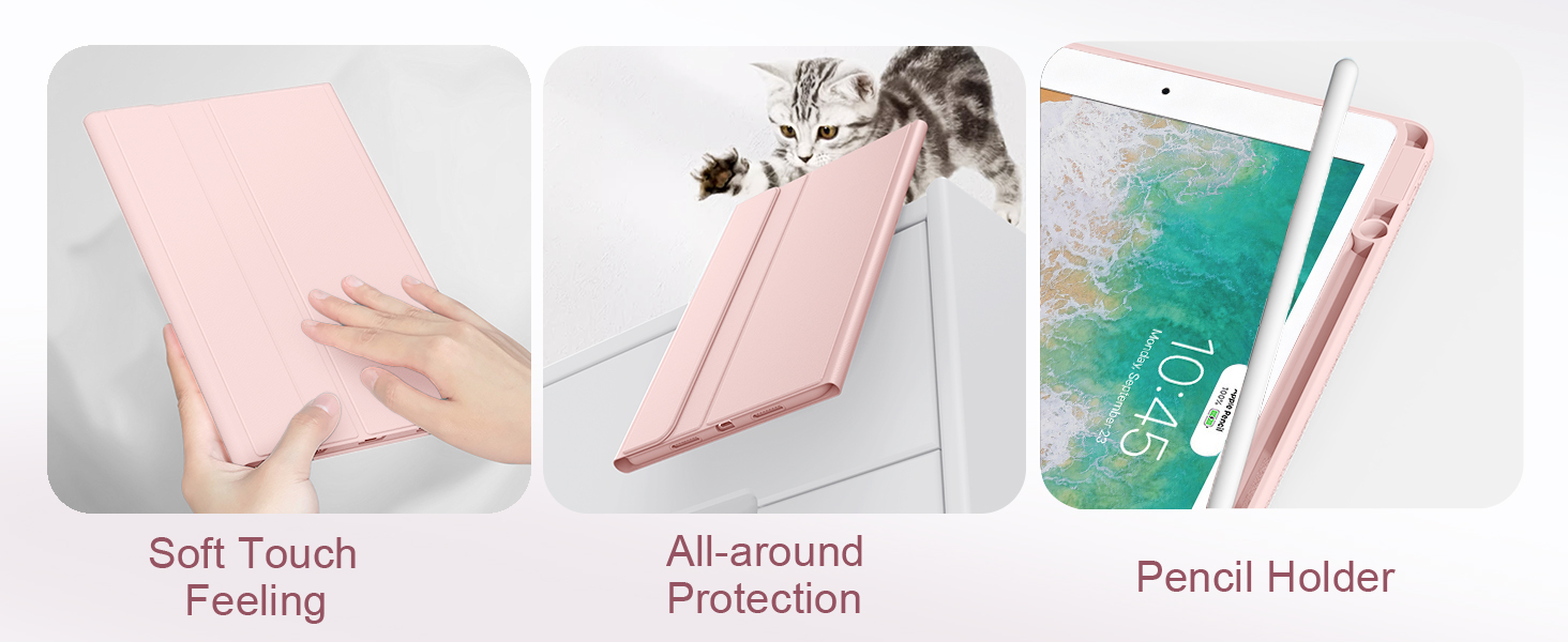 pink keyboard for ipad 7th gen