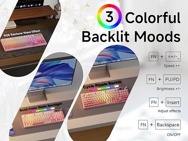 quiet keyboard keyboard gaming white keyboard cute keyboard