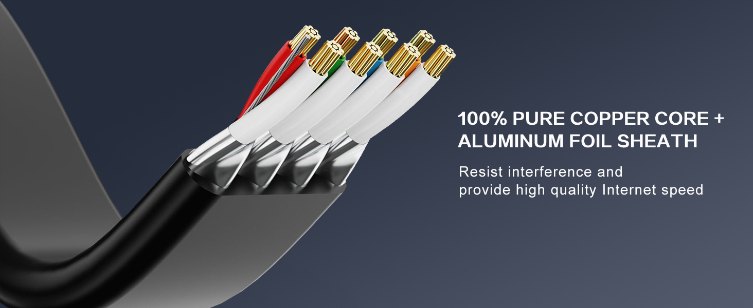 Resist interference and provide high quality Internet speed