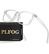PLFOG Blue Light Glasses For Woman Men - Anti Eyestrain Computer Gaming Eyeglasses Blue Light Blo...