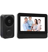 Video Doorbell Intercom System, 1080P HD Night Vision Camera Monitor System, 70° Wide Angle 2.4GH...