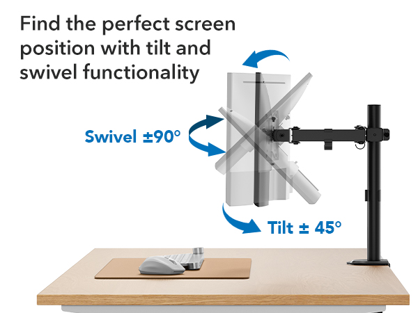 Tilt &amp; Swivel Range