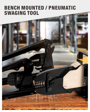 bench monted swaging tool