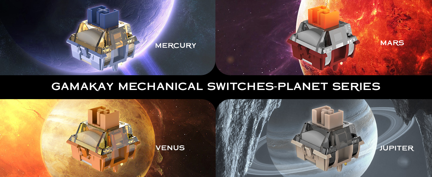 Tactile Mechanical Keyboard Switch