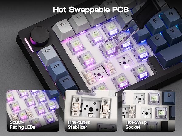 split layout mechanical keyboard