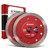 EZARC 4-1/2 inch Super Thin Diamond Blade, Diamond Saw Blades for Angle Grinder, 4.5" Tile Blade ...