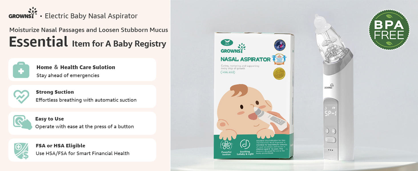 nasal aspirator for baby