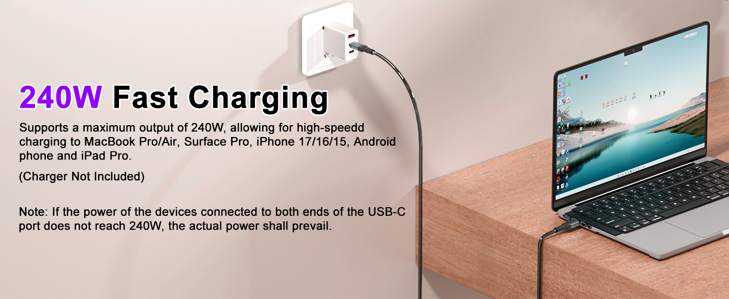 240w usb c cable