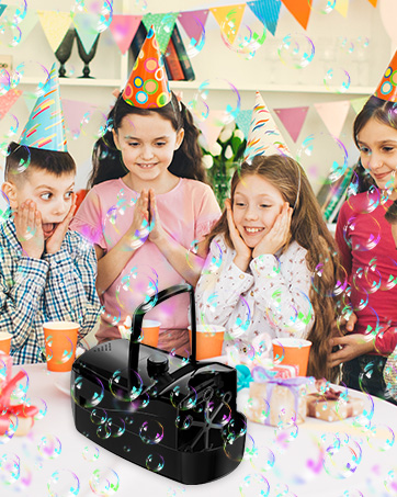bubble machine for toddlers 1-3 for kids for parties for wedding bubble maker bubble blower