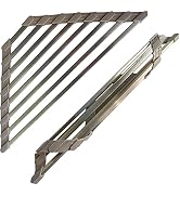 Triangle Dish Drying Rack for Sink Corner Roll Up Dish Drying Rack Folding Stainless Steel Multip...