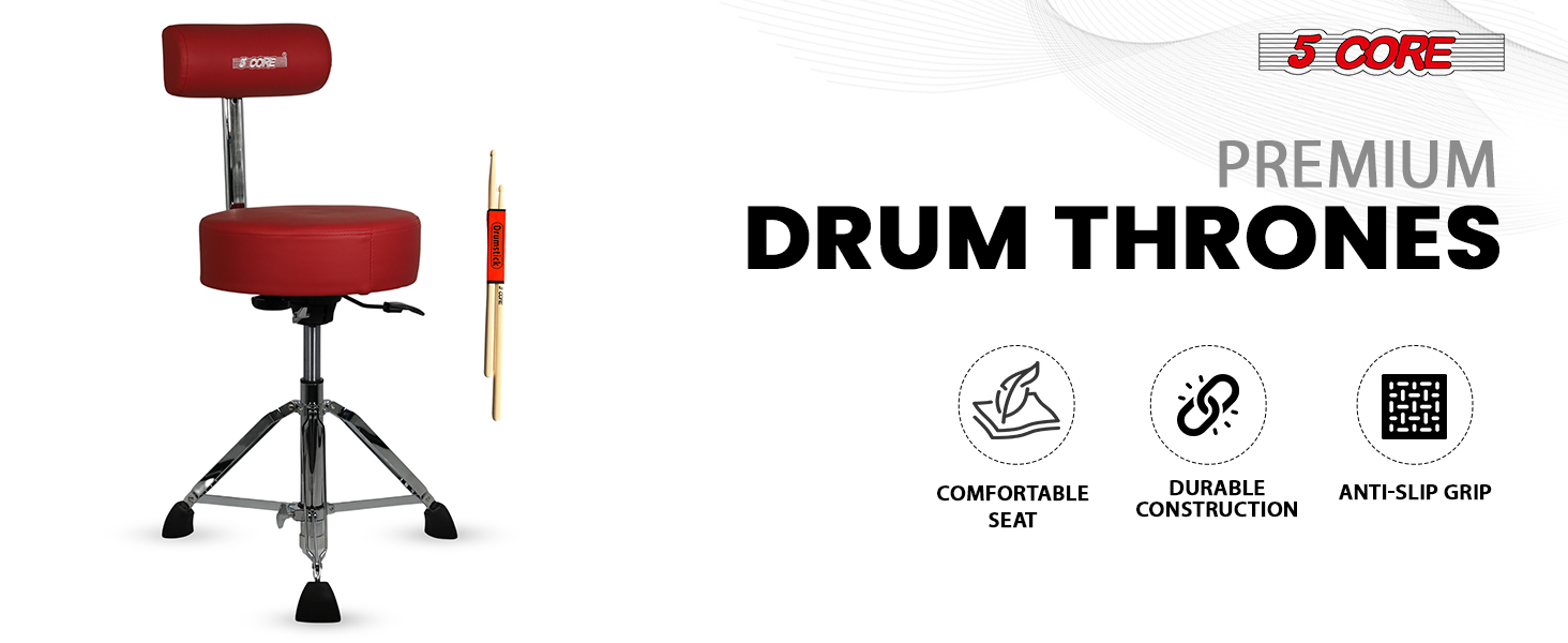 drum throne drum stool drummer seat round stool music chair drum chair