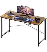 OLIXIS 55 Inch Computer Office Desk for Small Spaces, Writing Gaming Work Desk Modern Study Table...