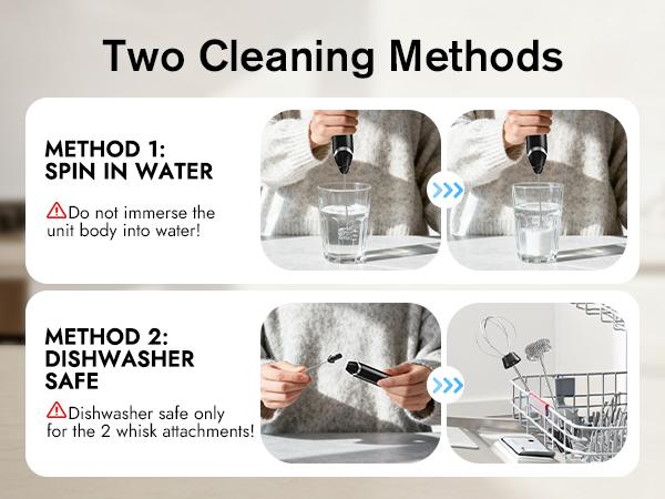Two Cleaning Methods