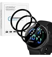 Orzero (3 Pack) Watch Screen Protector Compatible for Garmin Vivoactive 6, PMMA and PET (Not Temp...