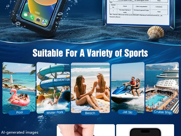 waterproof cell phone pouch case iphone