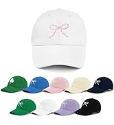 Zando Bow Baseball Cap for Women Men Girls Dad Trendy Adjustable Trucker Hat Cute Y2k Travel Golf...