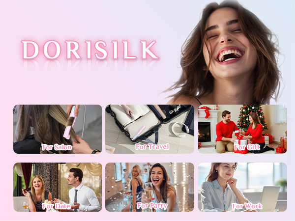 211 blue hair straightenr