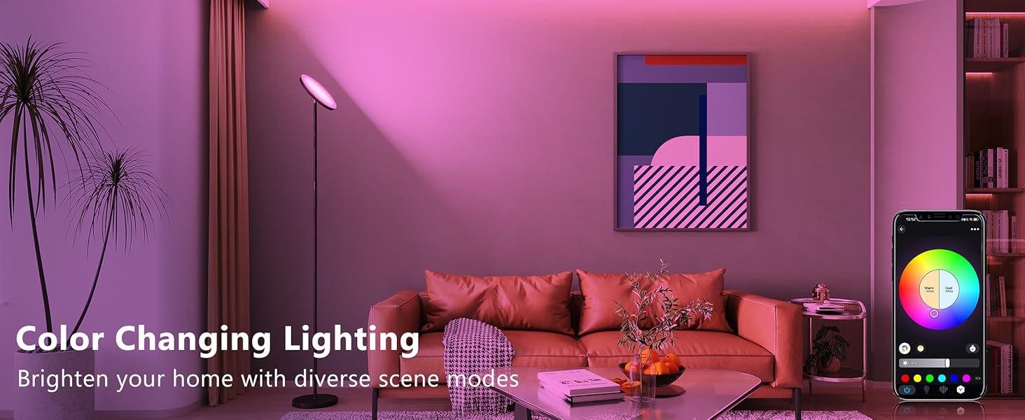 Color changing lighting