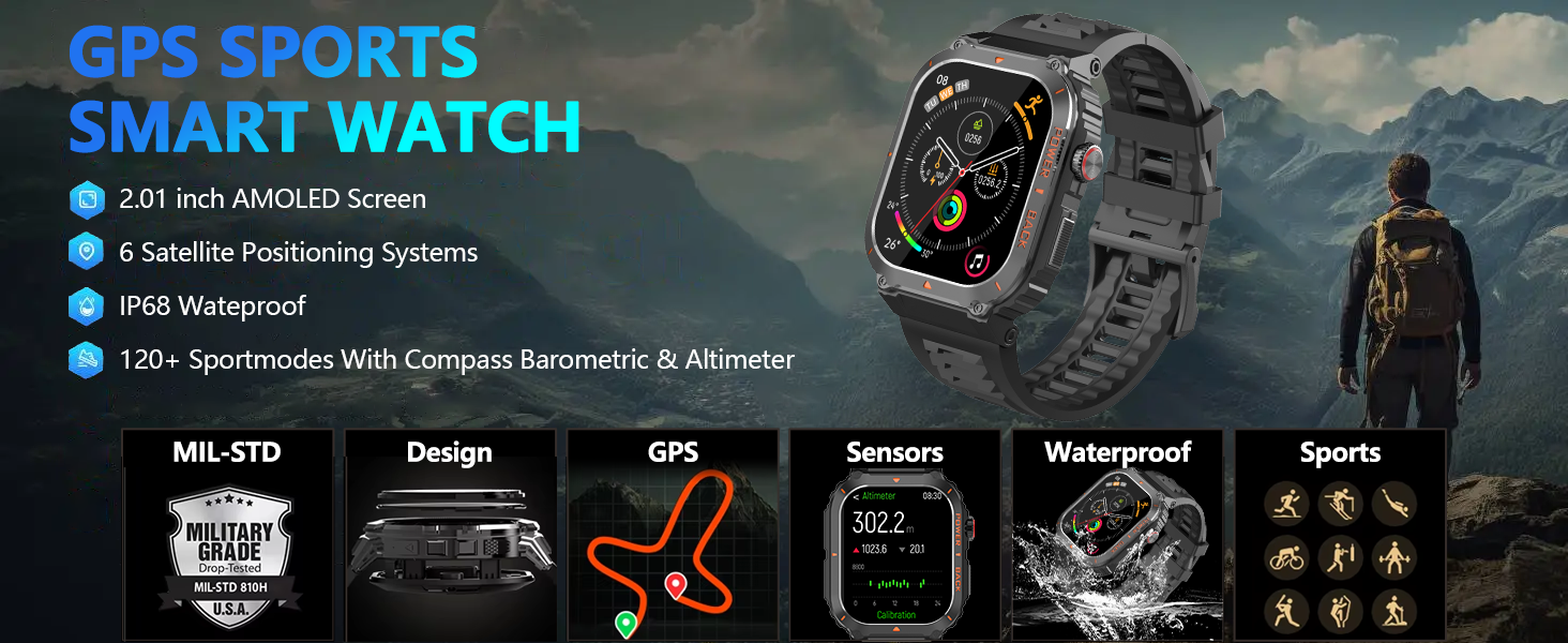 GPS smart watch