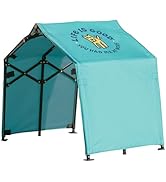 Life is Good 3.5' Outdoor Pet Shade, Versatile Pet Canopy Pop-up Shade Tent for Dogs, Cats, Small...