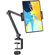 Putilsen Mount Tablet Stand Holder for Desk, Portable Phone Tablet Holder for ipad with 360° Rota...