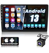 Android 13 Car Radio 10 Inch Touch Screen GPS Sat Navi Stereo Player AMprime 2 Din Bluetooth WiFi...