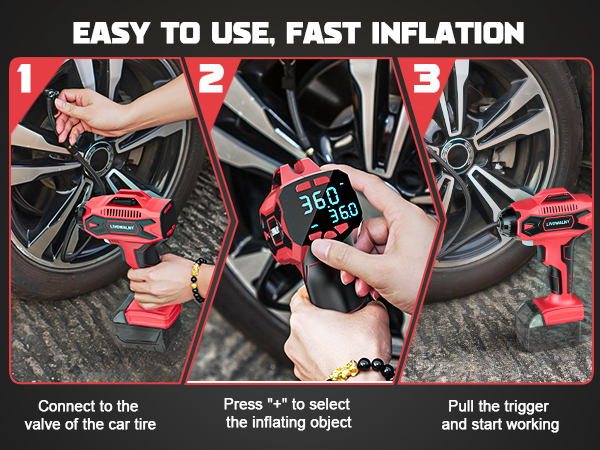 for milwaukee cordless air compressor