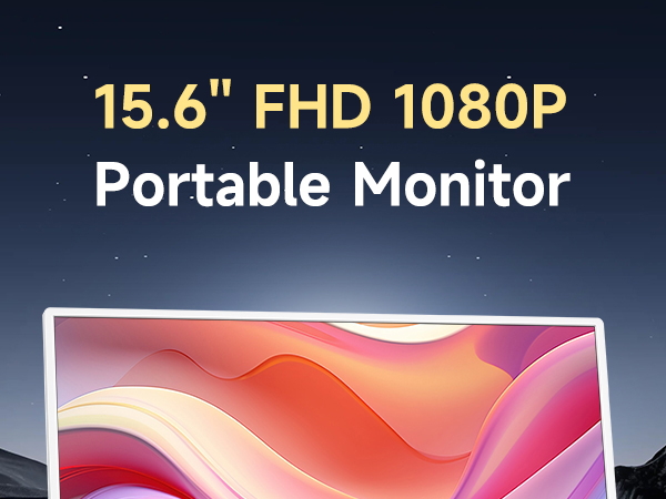portable monitor, portable monitor for laptop, portable gaming monitor,15.6inch portable monitor