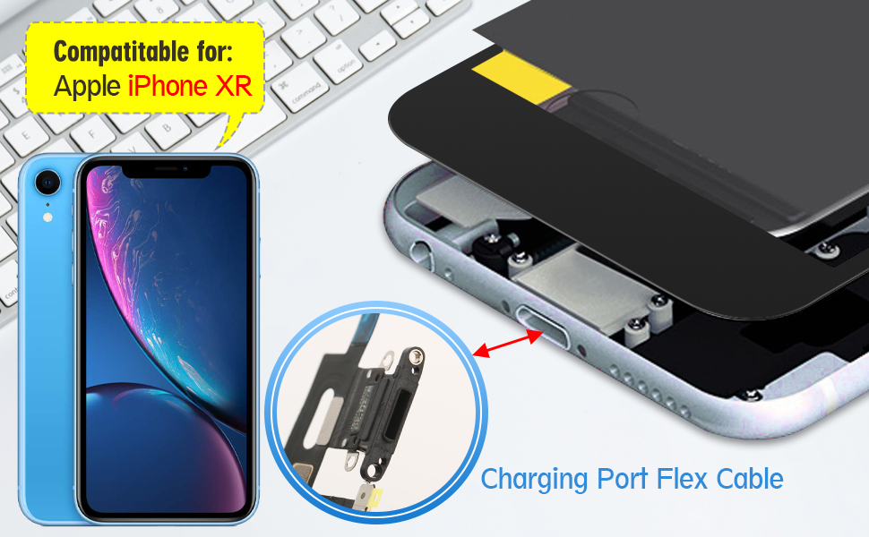  for iPhone XR Charging Port Flex Cable