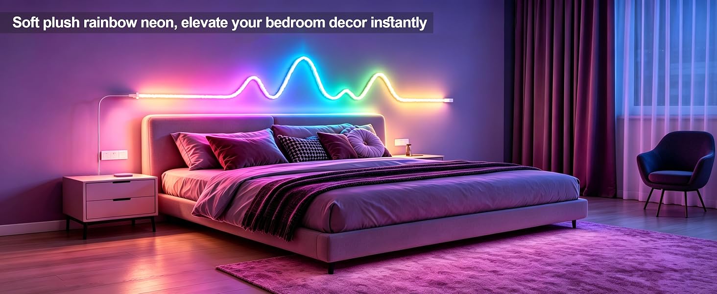 plush neon lights
