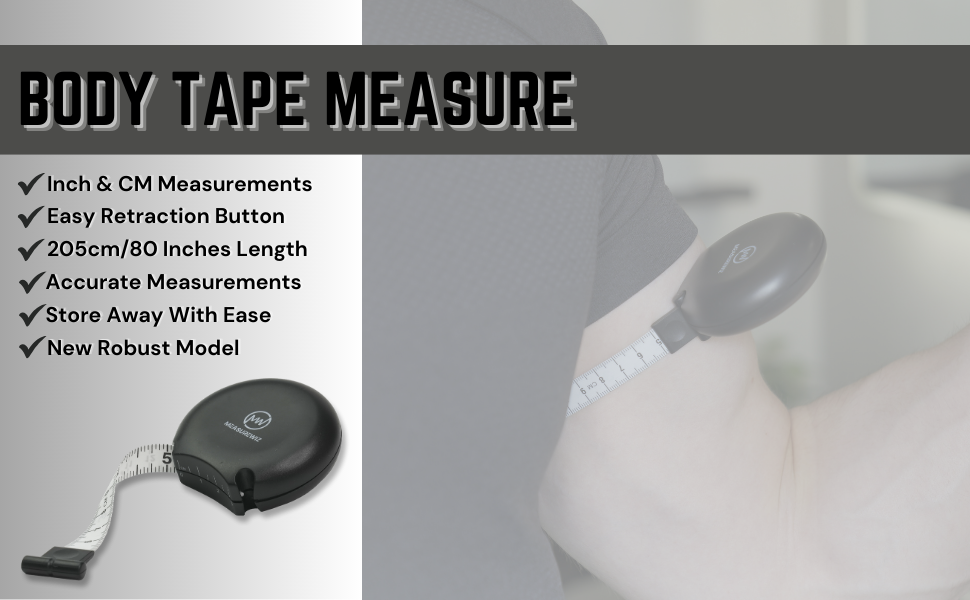 tape measure body measuring 