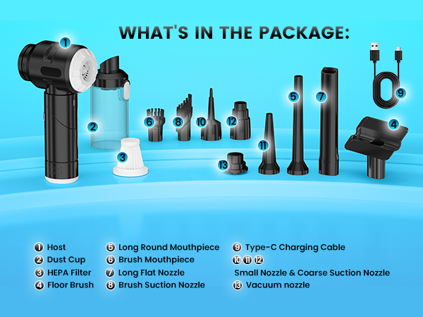 Wansimoo Handheld Vacuum Cleaner