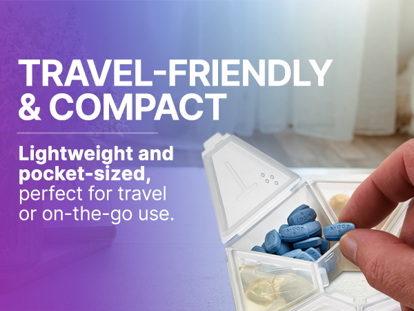 travel weekly pill organizer