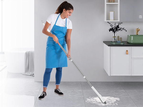 V-Shaped Floor Scrub Brush