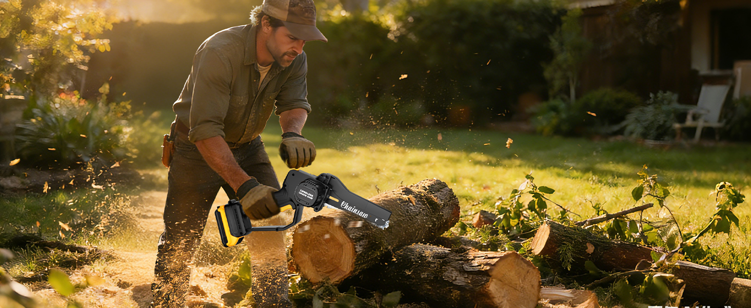 cordless chainsaw