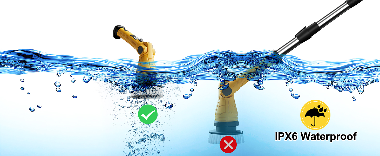 scrubber brush electric