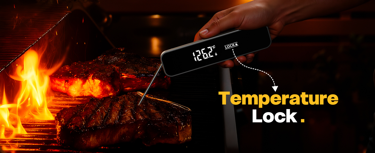 digital meat thermometer instant read