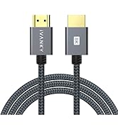 IVANKY 8K HDMI Cable 15 ft, 48Gbps HDMI 2.1 Cable, [8K/60Hz 4K/120Hz, HDR, HDCP 2.3, 3D, eARC], H...