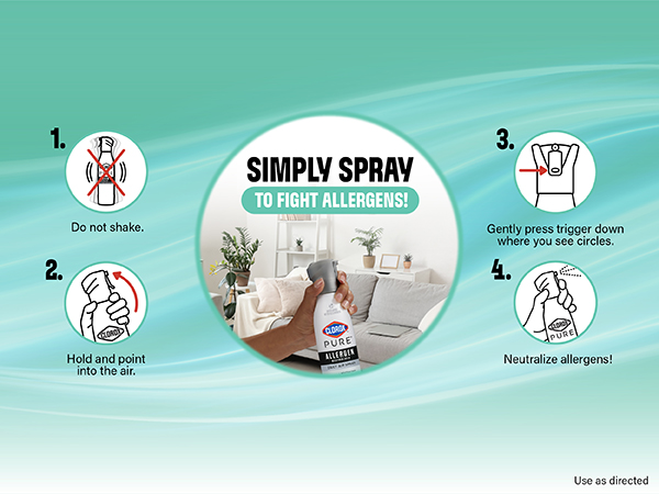 Simply Spray to fight allergens