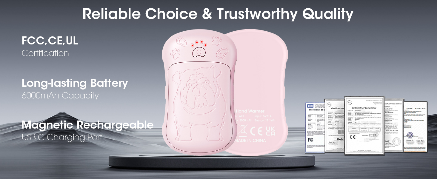 hand warmers rechargeable 2 pack hand warmers gifts for men women camping travel essentials