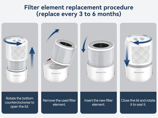 Small air purifier