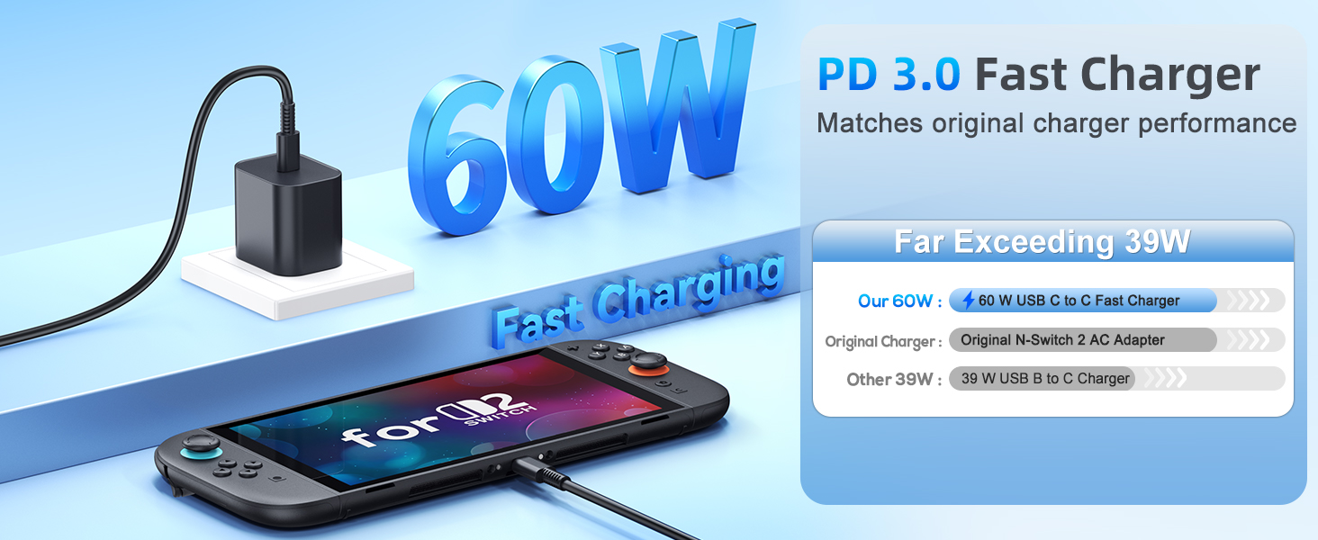 60w switch 2 charger