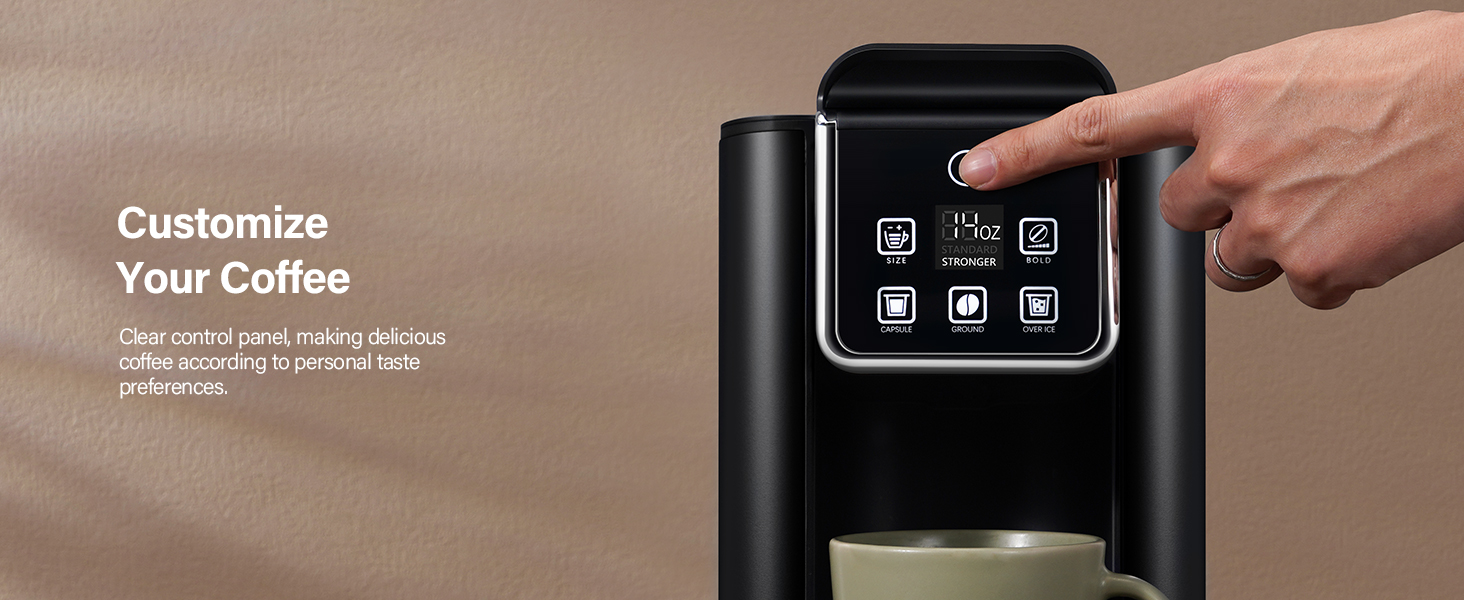 CUSTOMIZE YOUR COFFEE