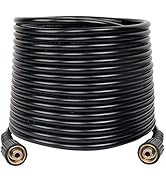 Hourleey High Pressure Washer Hose, 50 FT 1/4 Inch Kink Resistant Hose Replacement for Most Brand...