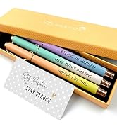MESMOS 3pk 0.7mm Fine Point Gel Ink Pen Set, Boss Lady Inspirational Gifts for Women, Journaling ...