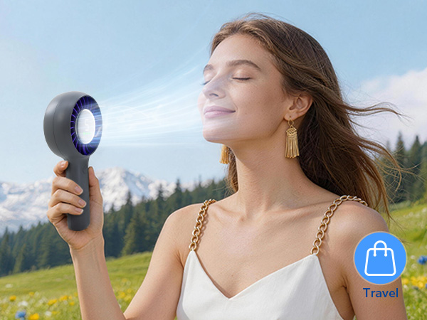 rechargeable handheld fan